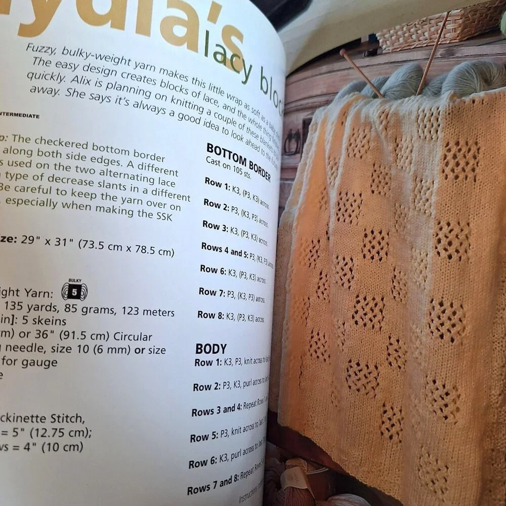 Knit Along With Debbie Macomber Cedar Cove & Shop on Blossom Street Book Lot - Picture 6 of 10